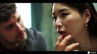Gadis Kpop Asia Imut Ngeces Air Mani – Cewek Jepang Dibantai Muka Sampai Beku