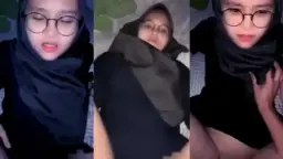 Hijabers Cakep Pake Kacamata, Goyangannya Bikin Nagih, Viral Abis!