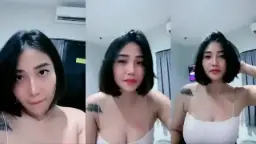 Babygurl Yourbae Pake Tanktop Putih, Keliatan Banget Isinya, Bikin Ngiler.