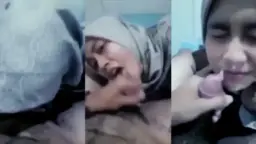 Crot Di Depan Cewek Hijab, Bikin Muka Penuh Dan Basah Kuyup.
