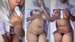 Hijab Seragam Colmek Rexona, Basah Keringat Bikin Makin Liar.