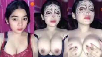 Kakak Sayang Pamer Dada Bulat Montok Bikin Nagih