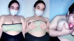 Mbak Jijiw Remes Tete Gede Sampe Kenceng