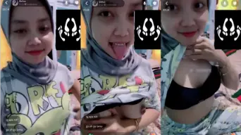 Vcs Belva Hijab, Tokeknya Remas-remas Sampe Melet Nih!