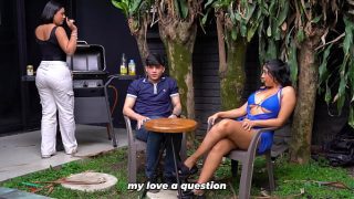 Ssst, Jangan Berisik! – Ibu Tiri Ngewe Pacar Anak Perempuannya Diam-diam – Jackson Gede & Lina Henao