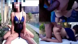 Liburan Di Villa Outdoor Malah Berujung Ngewe Sampe Basah Kuyup
