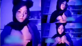 Lyorichan Hijab Toge, Tangan Meremas Toket Sampai Manjah