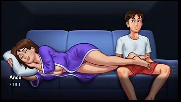 Sesuatu Terasa Berbeda Setelah Ibu Tiri Berjalan Pergi (18+), Sensasi Liar Menyusul